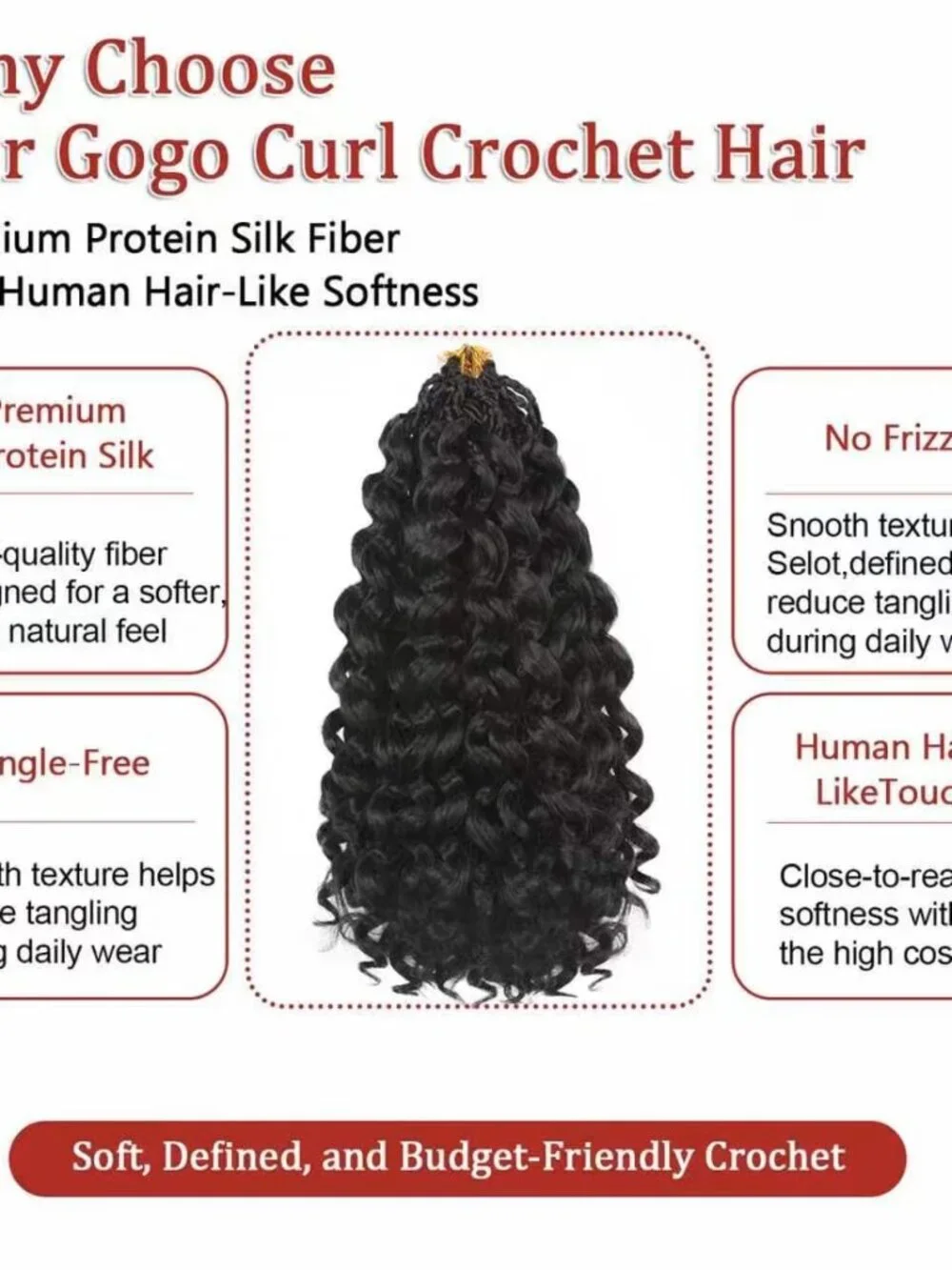 Gogo Curl Crochet Hair